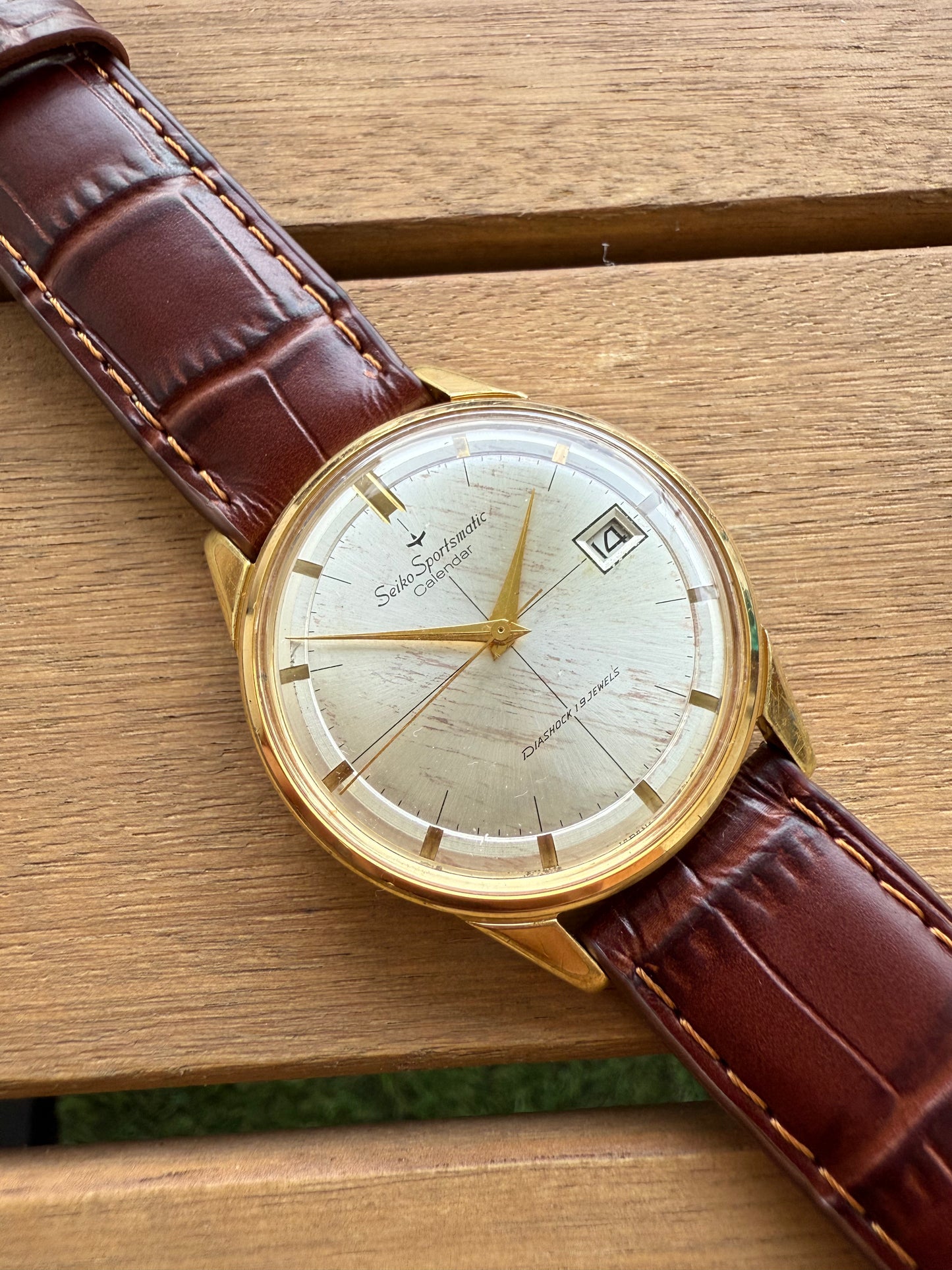 Seiko Sportsmatic Calendar 19 jewels