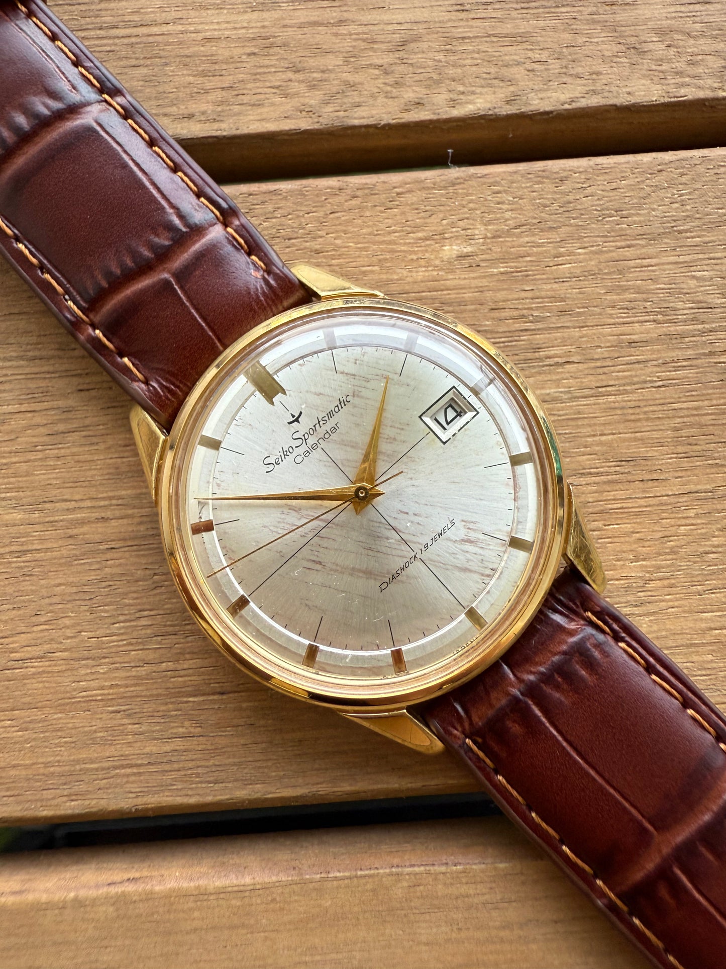 Seiko Sportsmatic Calendar 19 jewels
