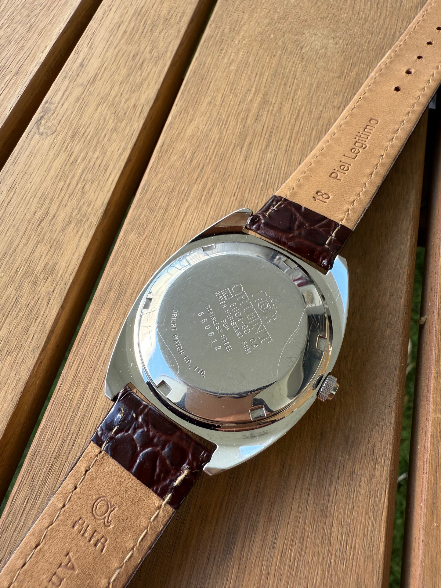 Reloj Orient Arcoíris raro