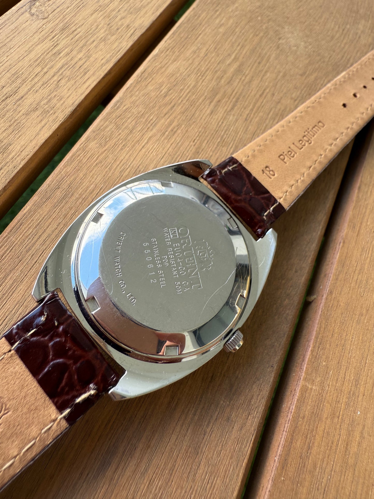 Reloj Orient Arcoíris raro