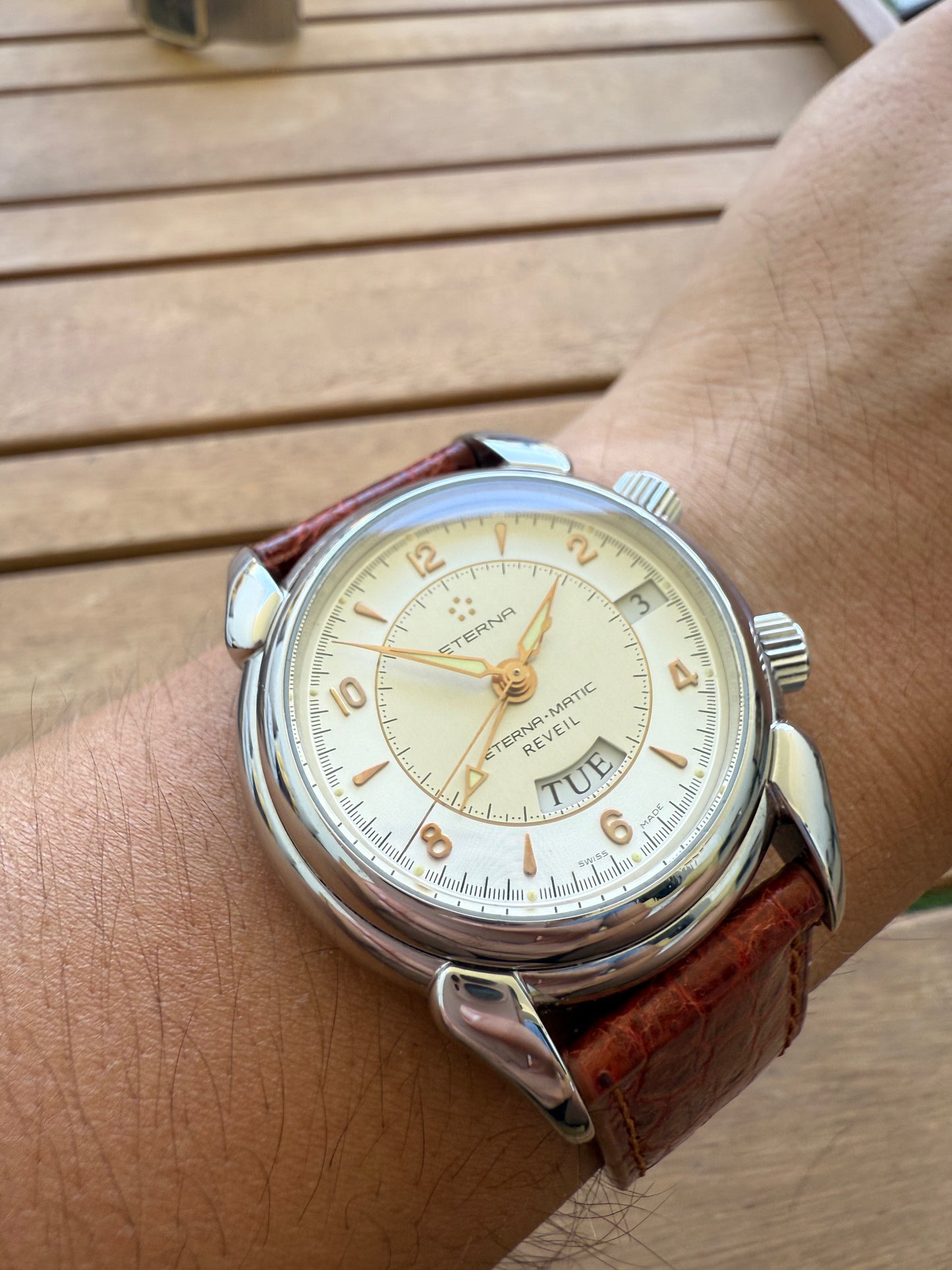 Eterna Matic Reveil 1948