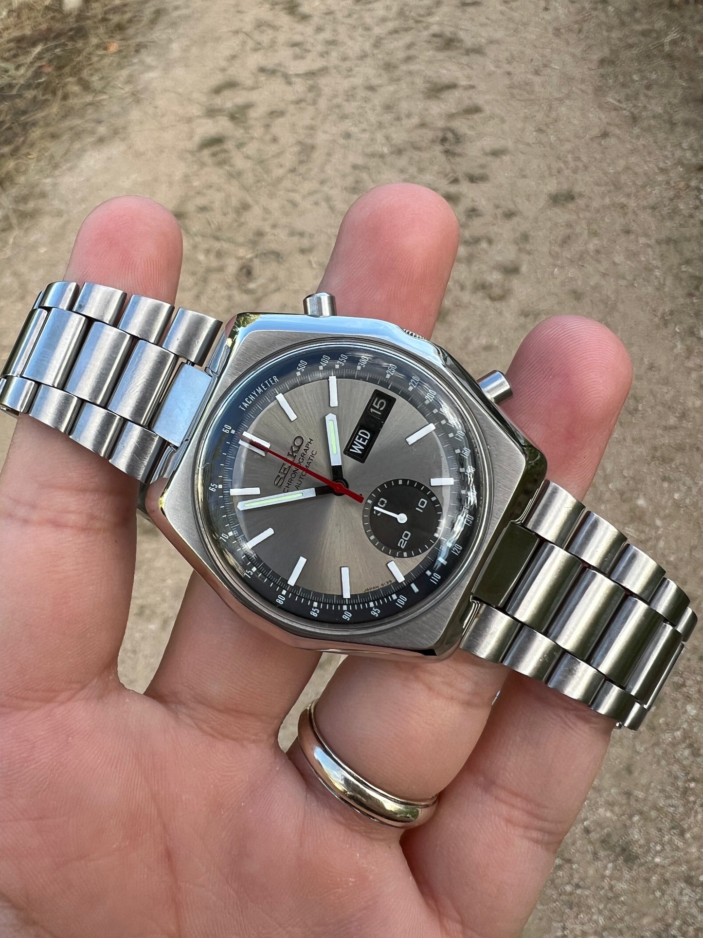 Chronograph Seiko Hexagon