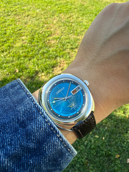 Citizen Blue vintage