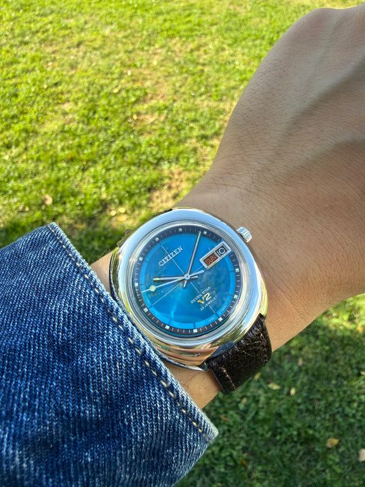Citizen Blue vintage