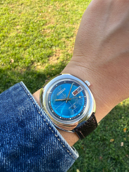 Citizen Blue vintage