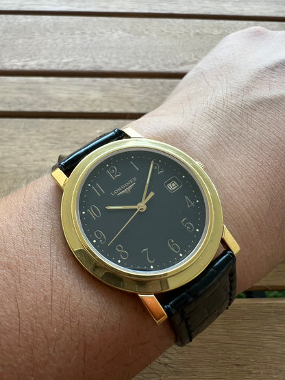Longines black edition vintage