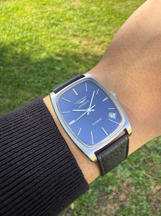 Longines Flagship Tank Blue