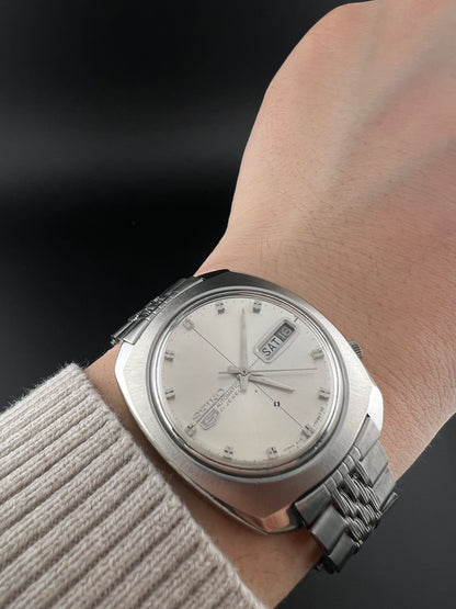 Seiko 5 Plata