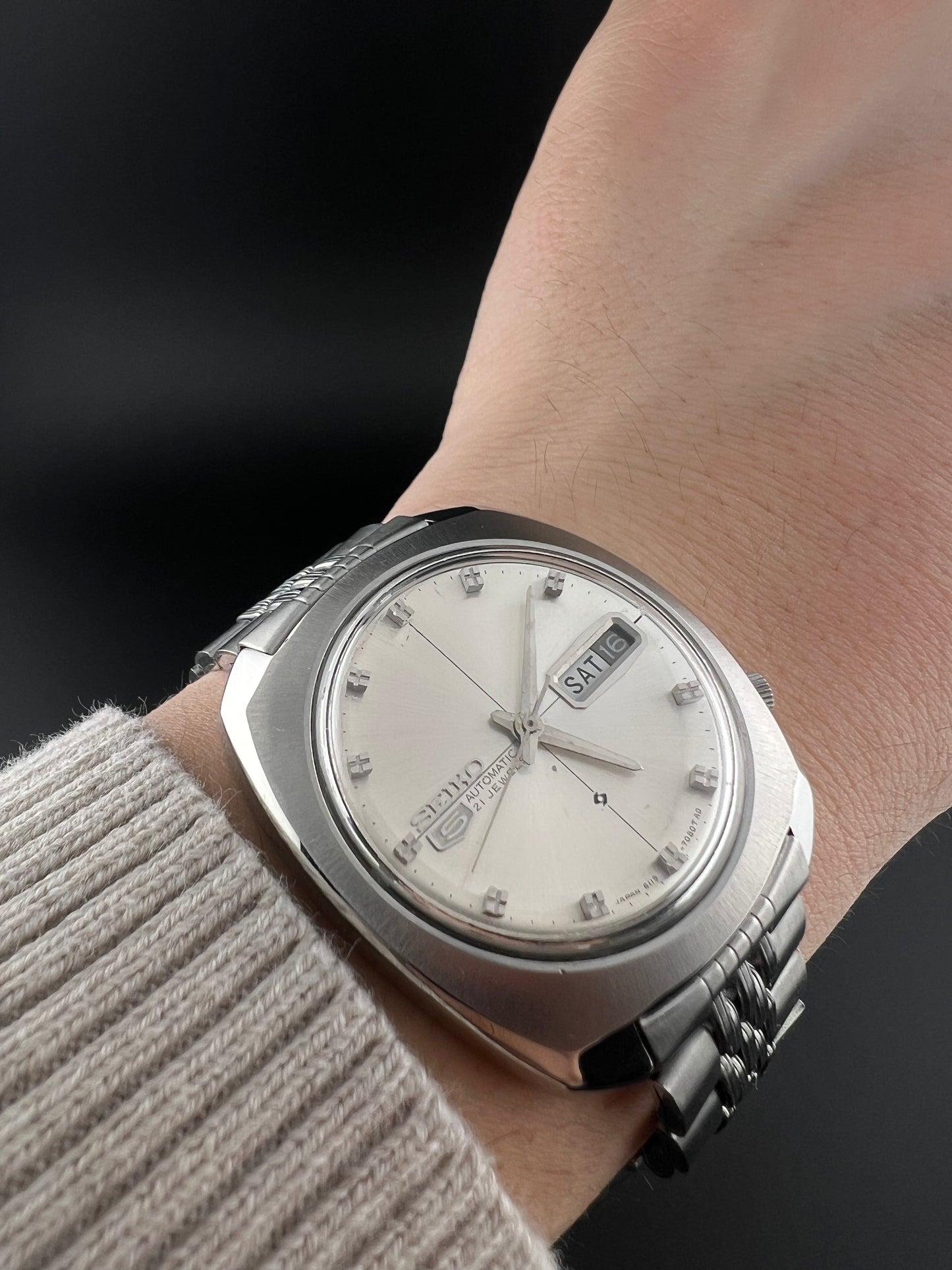 Seiko 5 Plata