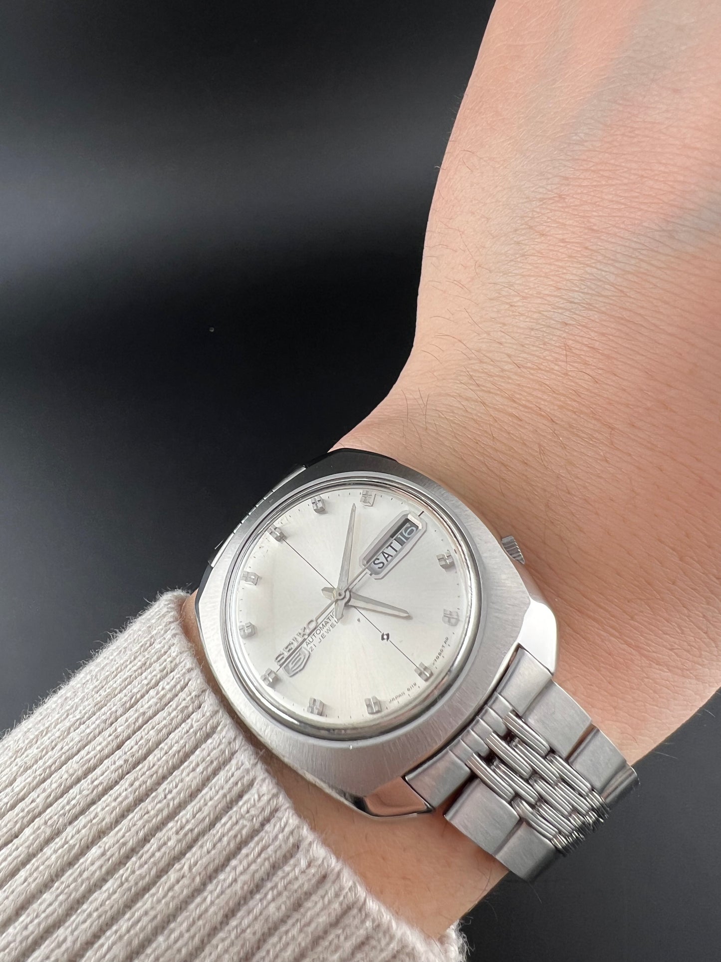 Seiko 5 Plata
