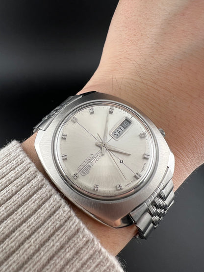 Seiko 5 Plata