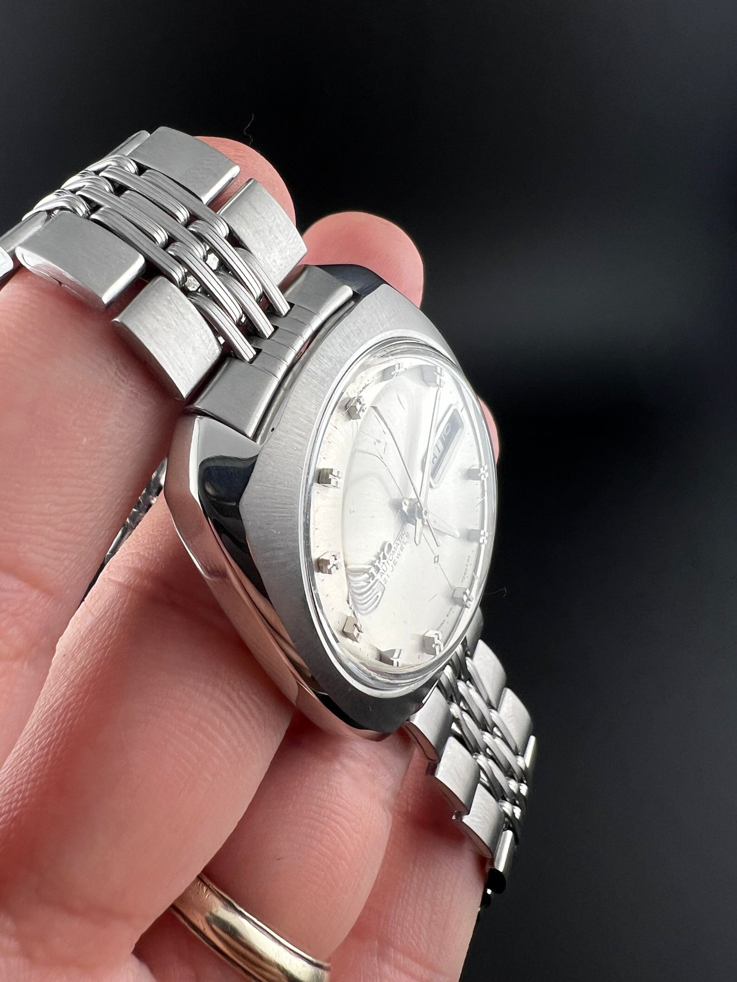 Seiko 5 Plata