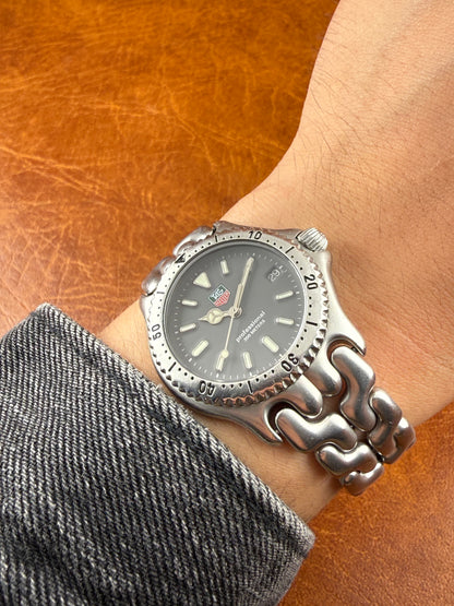 Tag Heuer link gris