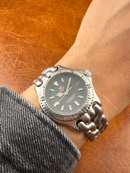 Tag Heuer link gris