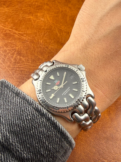 Tag Heuer link gris