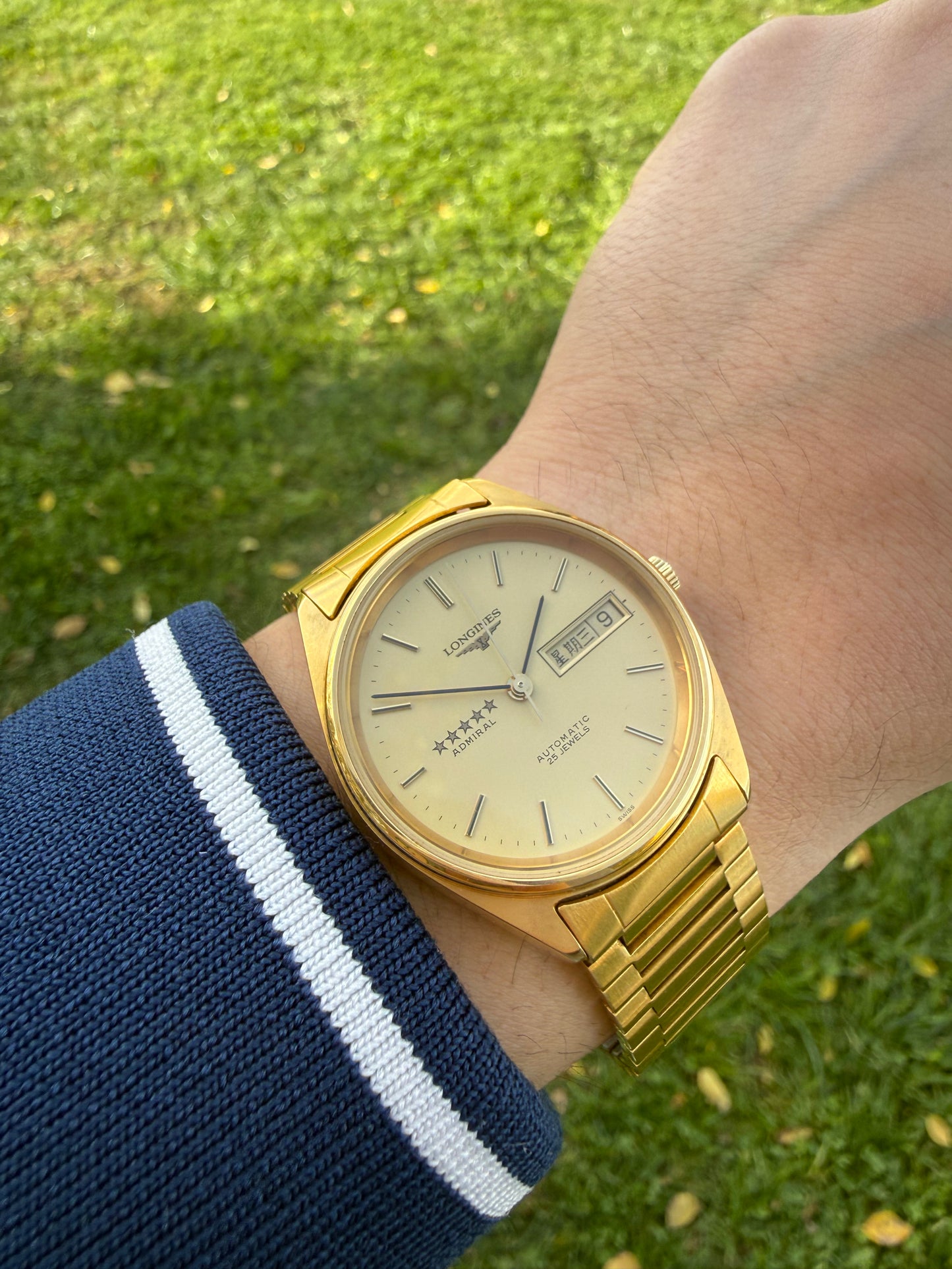 Longines Admiral Gold