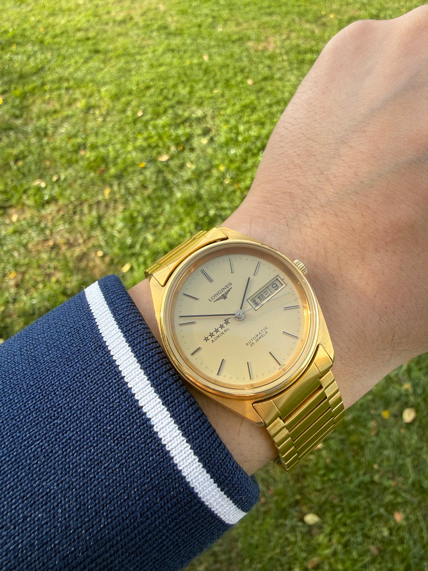 Longines Admiral Gold