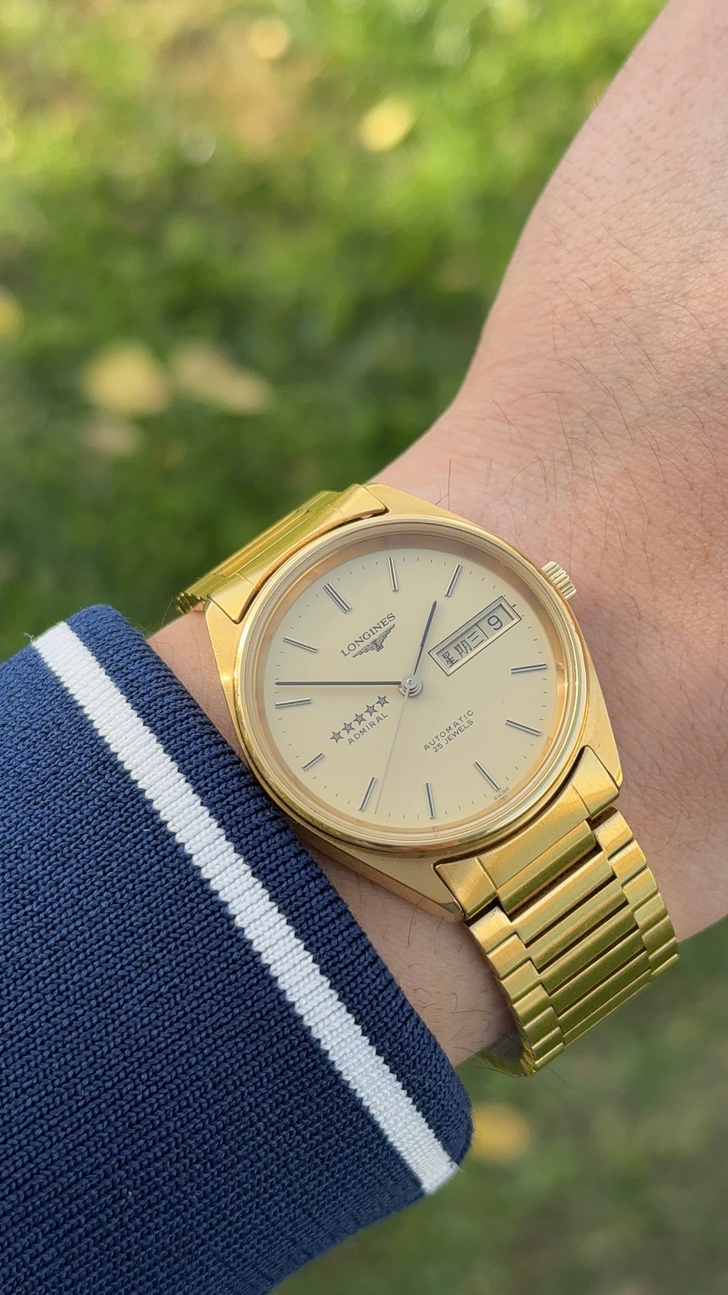 Longines Admiral Gold