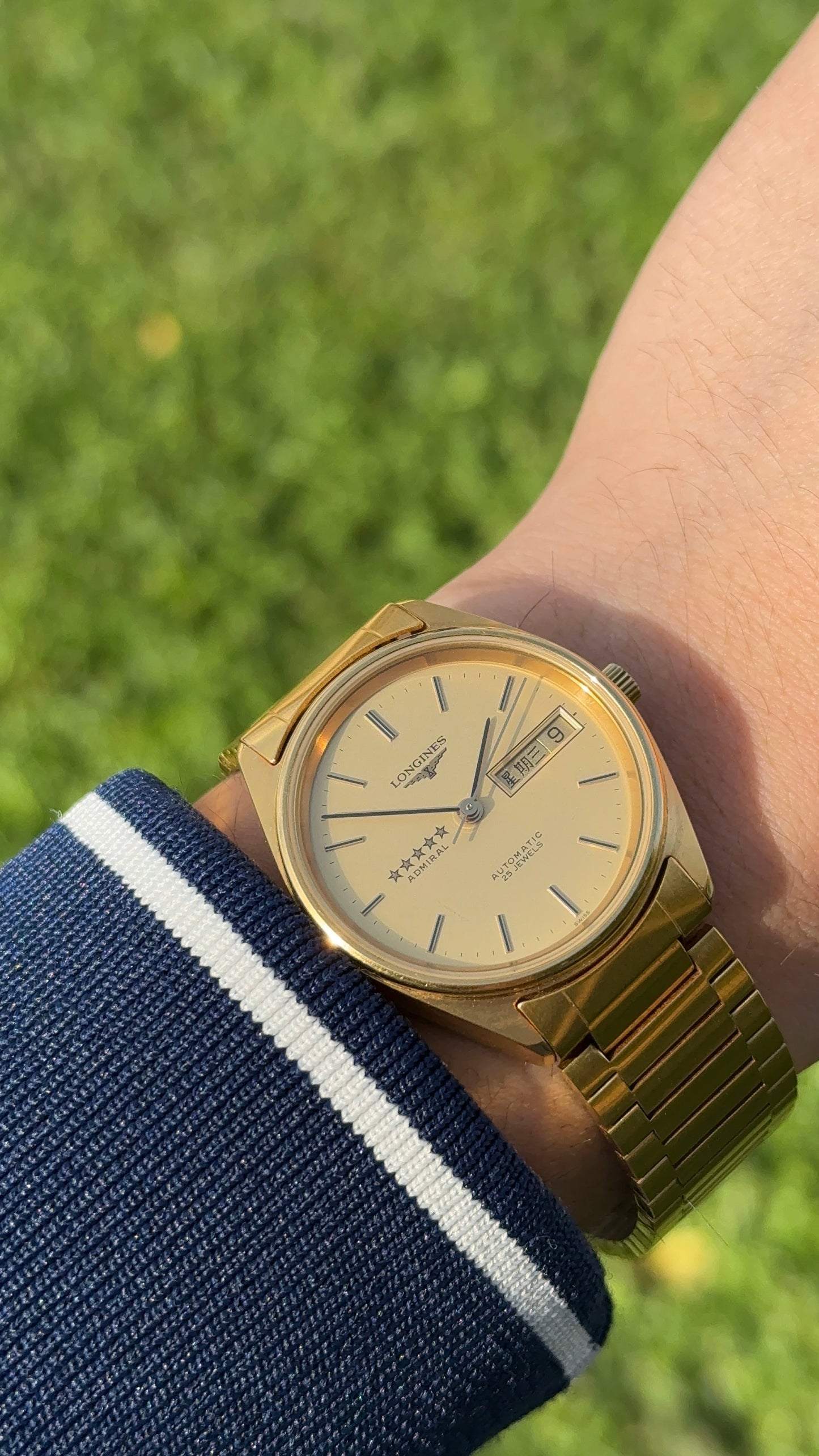 Longines Admiral Gold