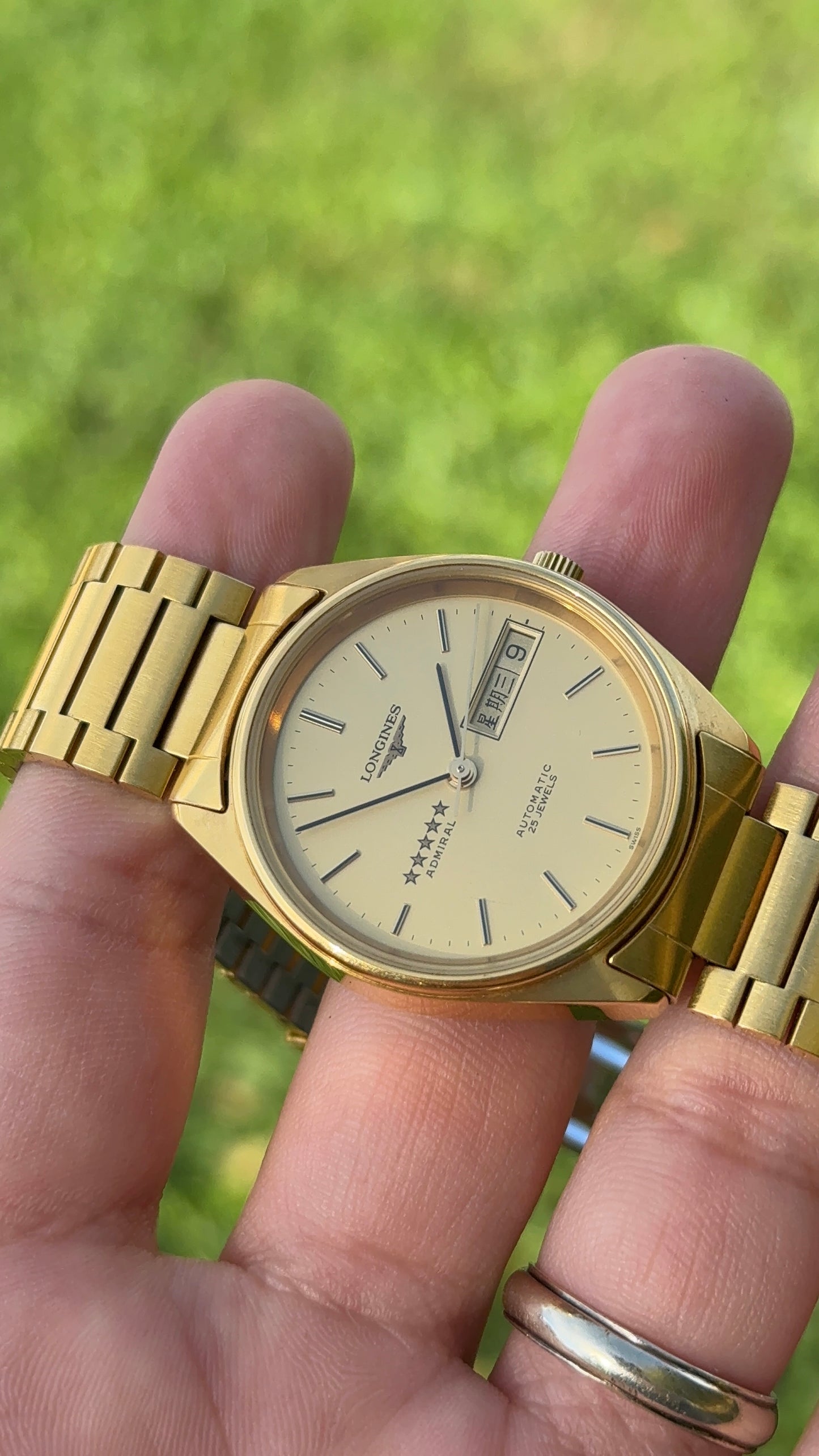 Longines Admiral Gold