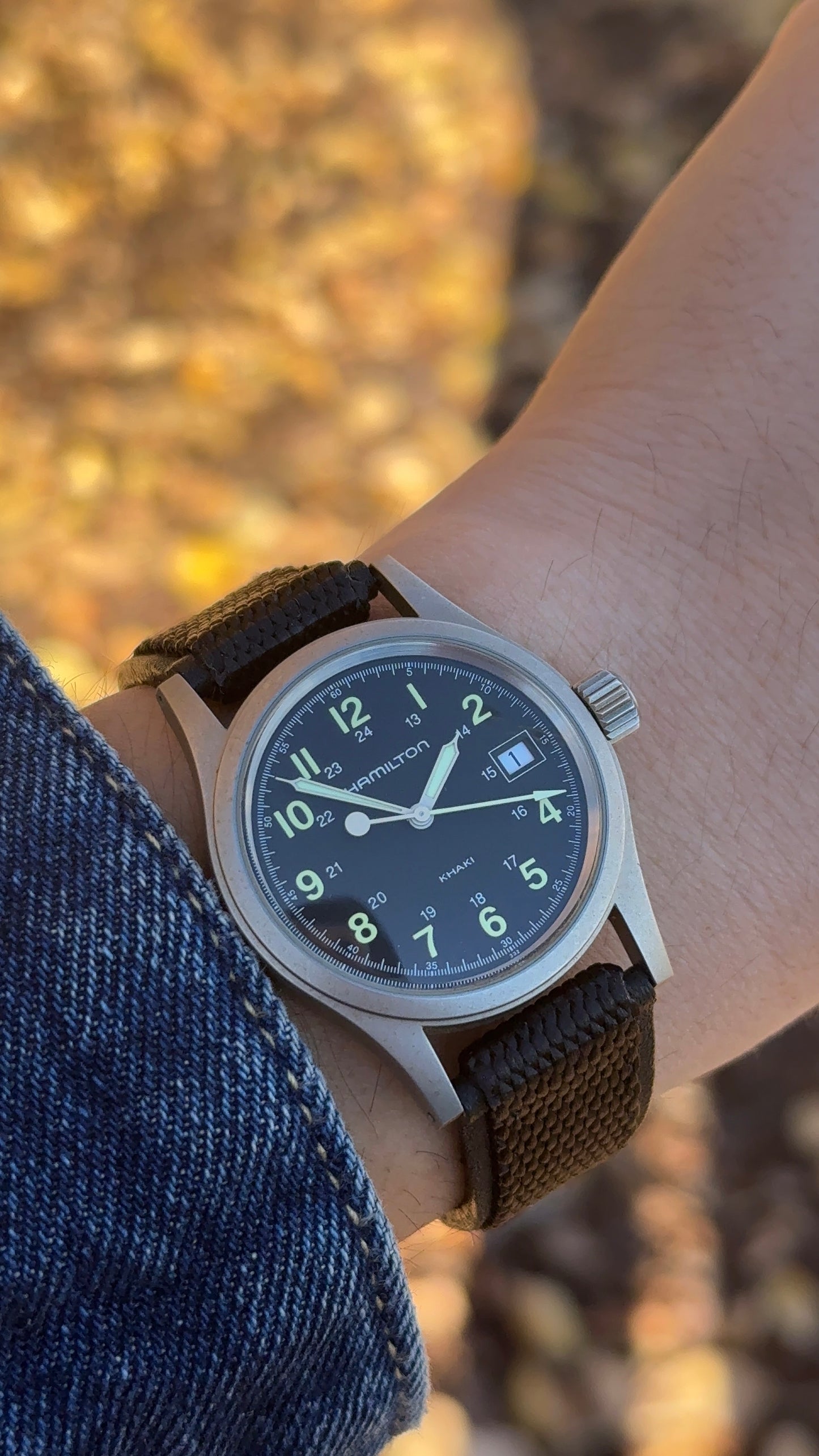 Hamilton Khaki militar