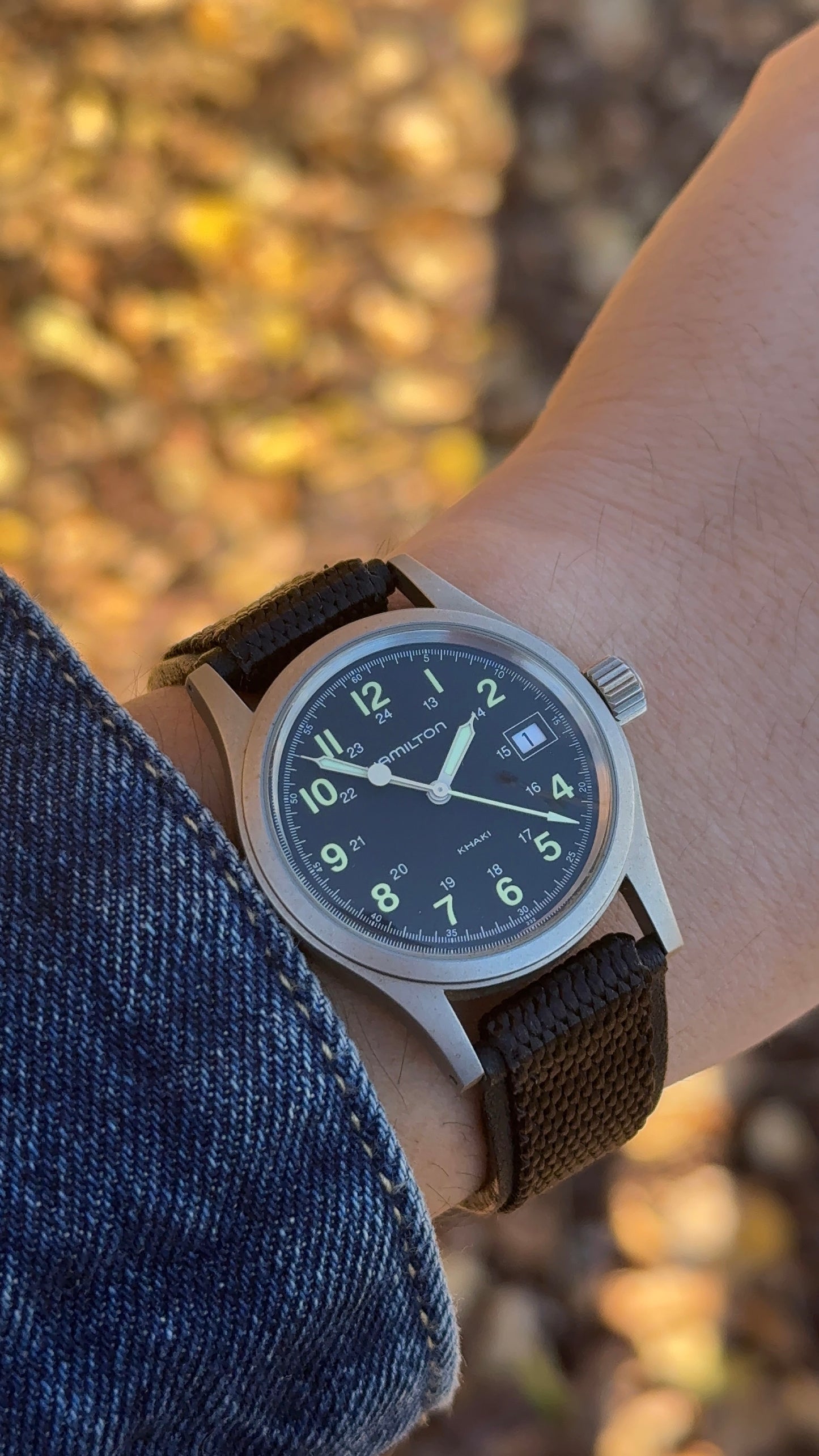 Hamilton Khaki militar