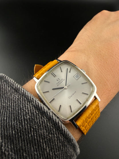 Omega Geneve Cuadrado silver