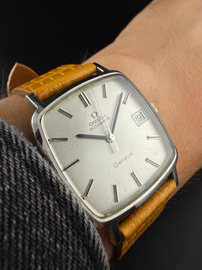 Omega Geneve Cuadrado silver