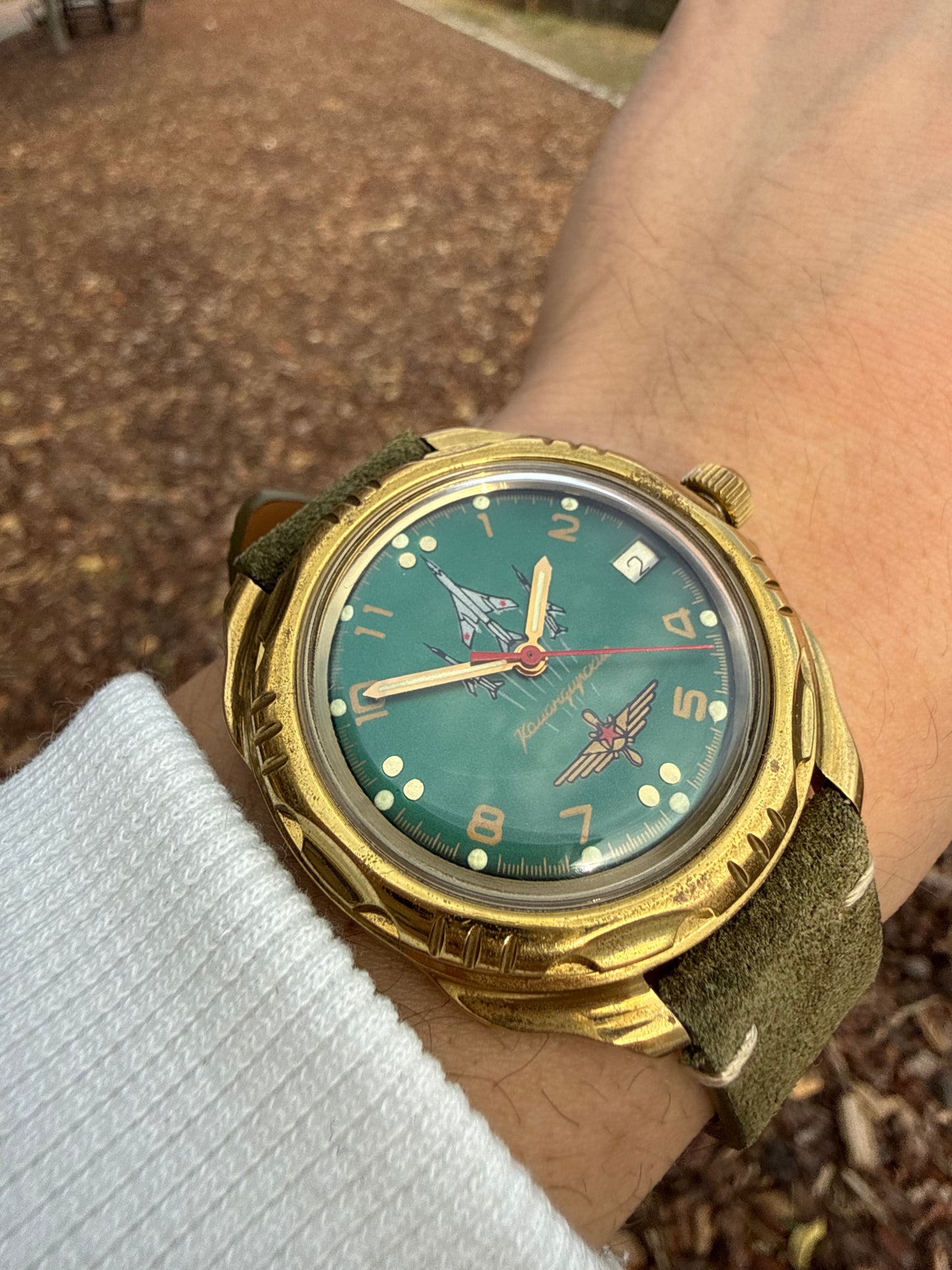 VOSTOK komandirskie VERDE