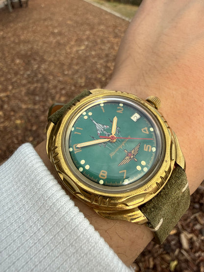 VOSTOK komandirskie VERDE