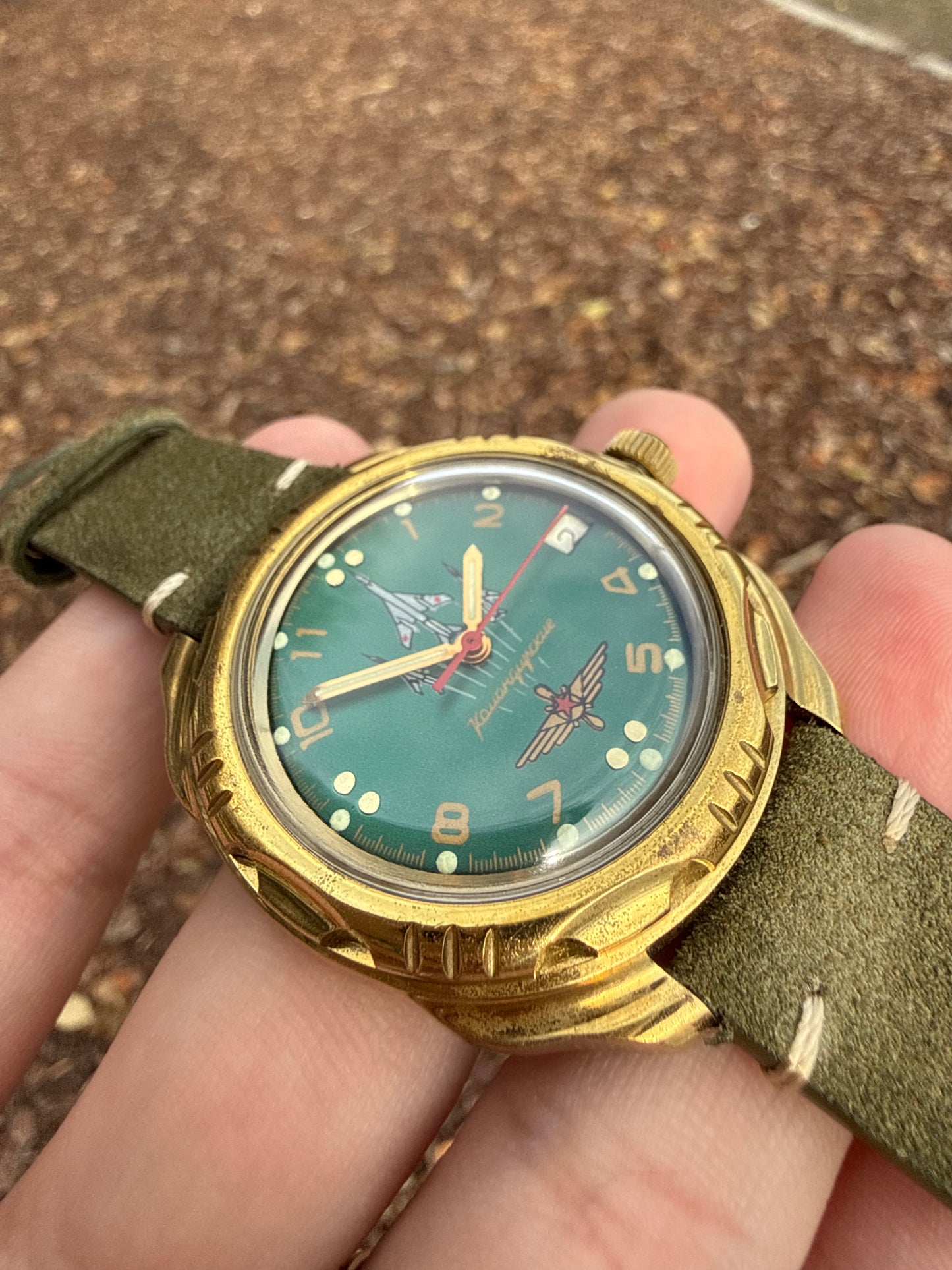 VOSTOK komandirskie VERDE