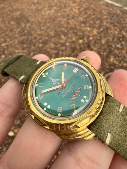 VOSTOK komandirskie VERDE