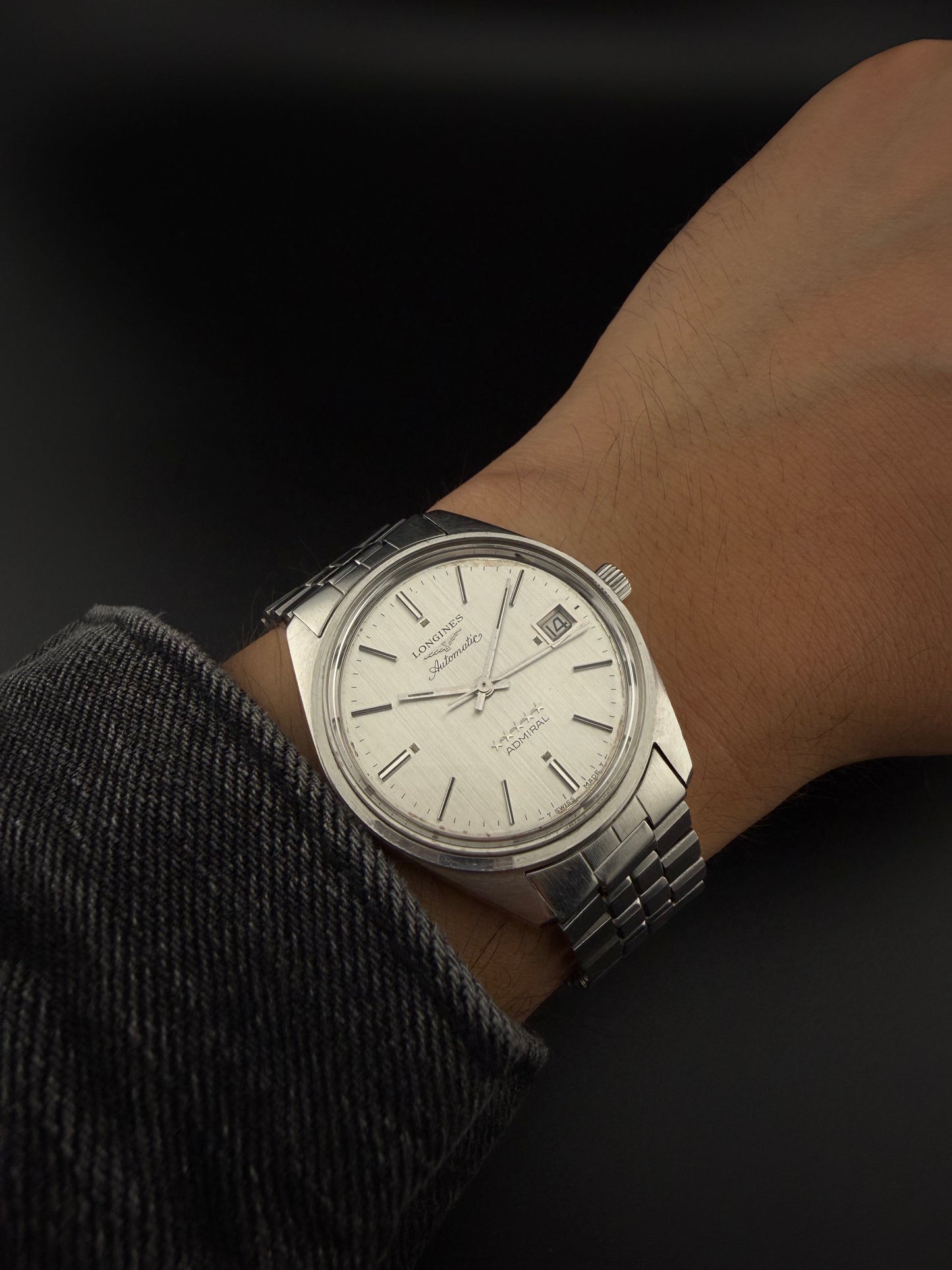 Longines Admiral Silver