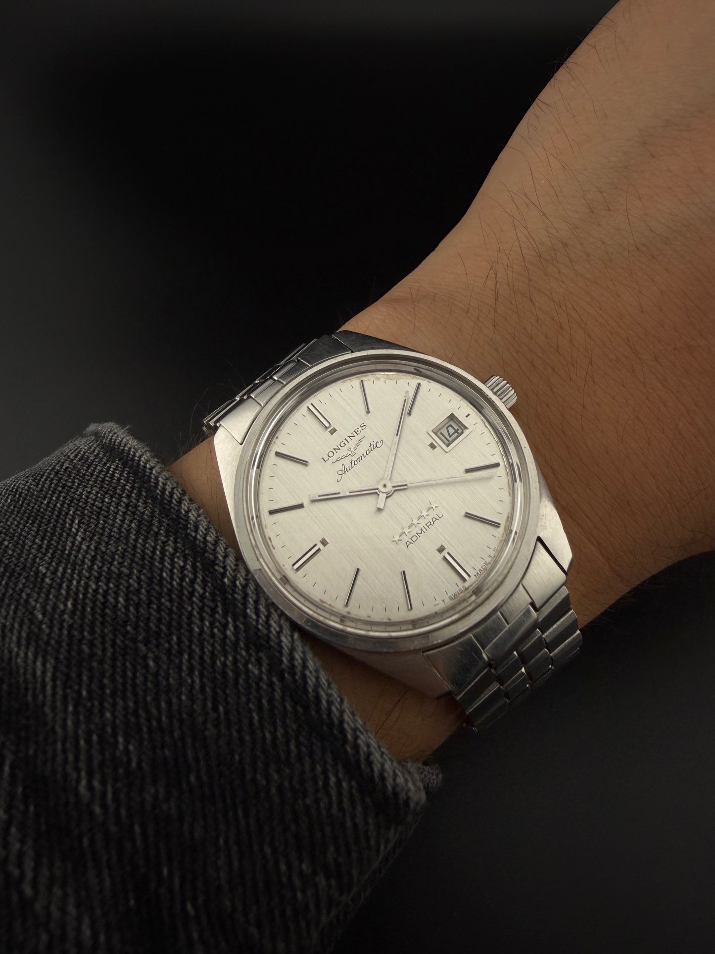 Longines Admiral Silver