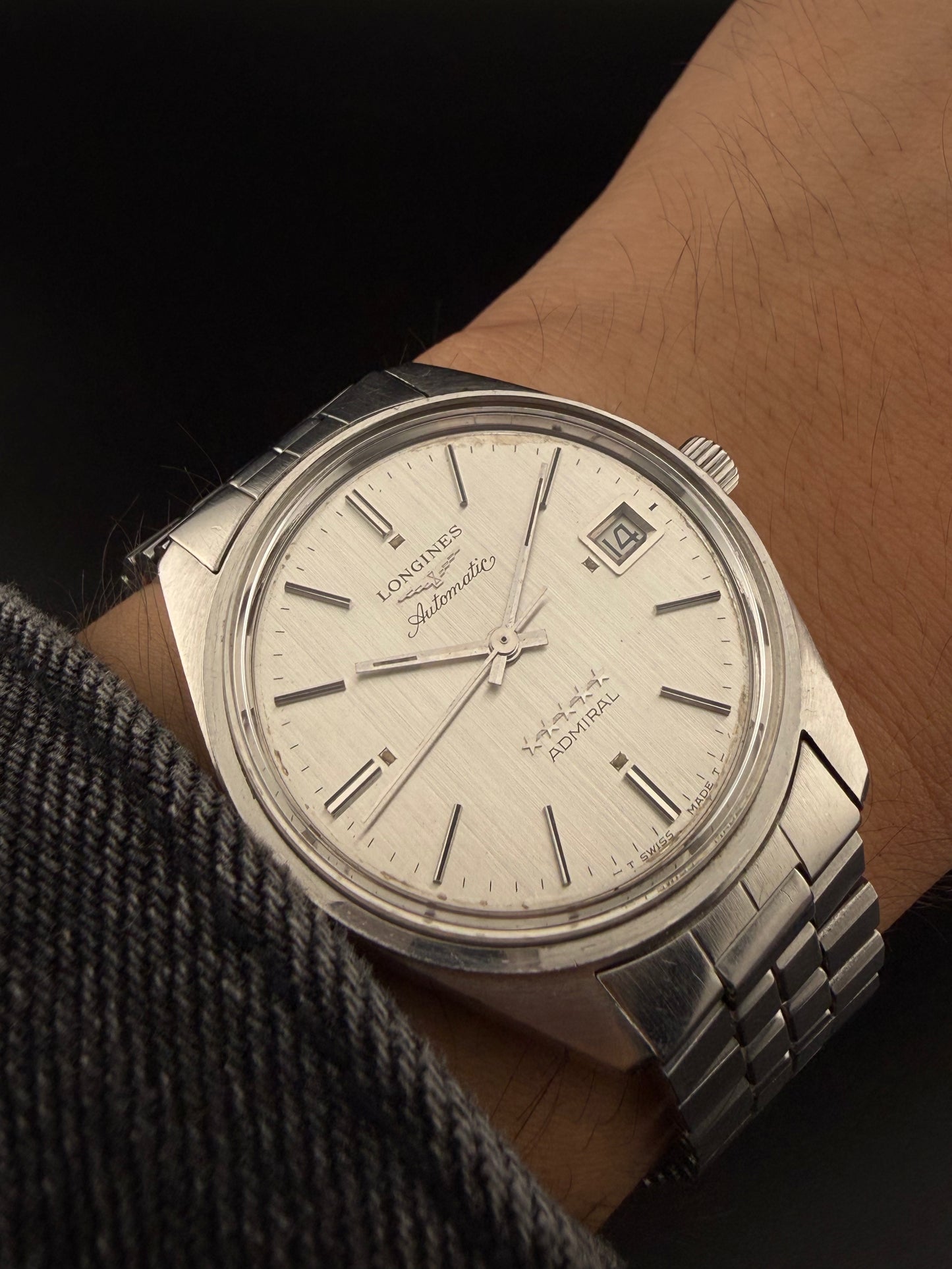 Longines Admiral Silver