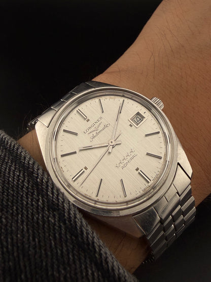 Longines Admiral Silver