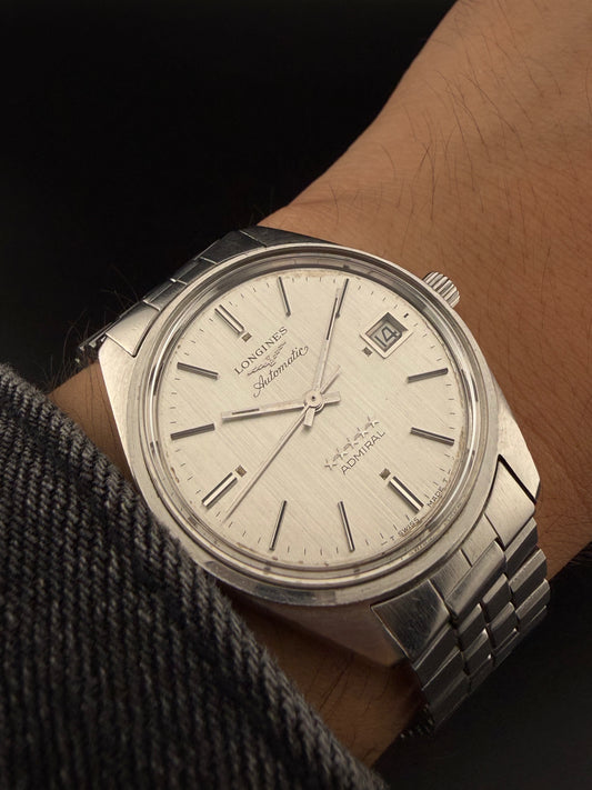 Longines Admiral Silver