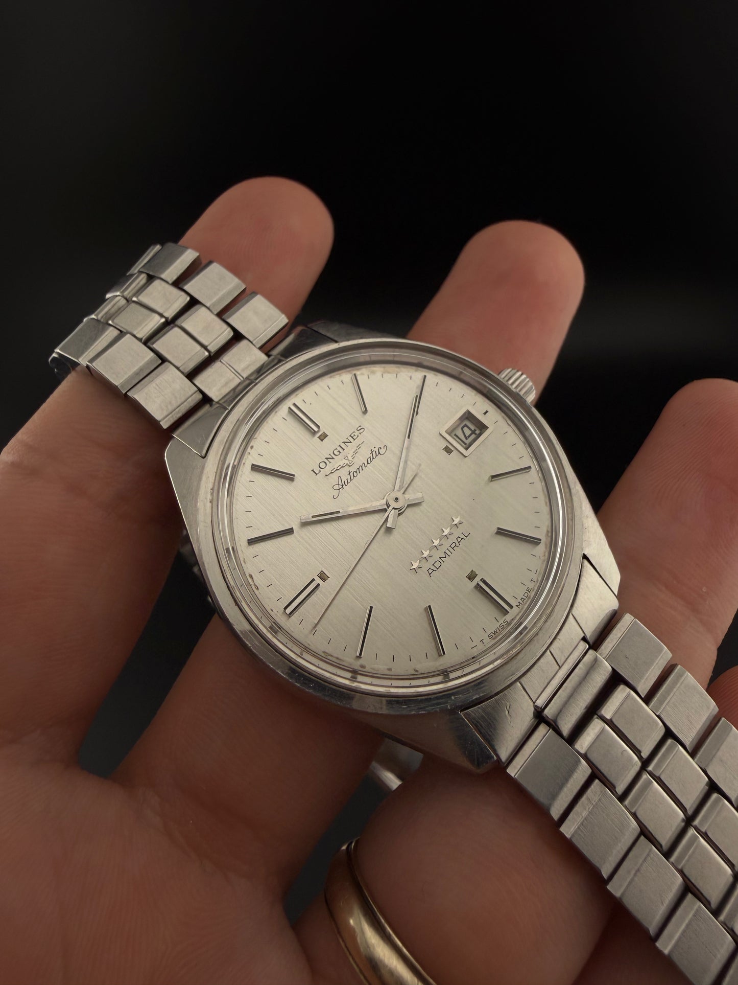 Longines Admiral Silver