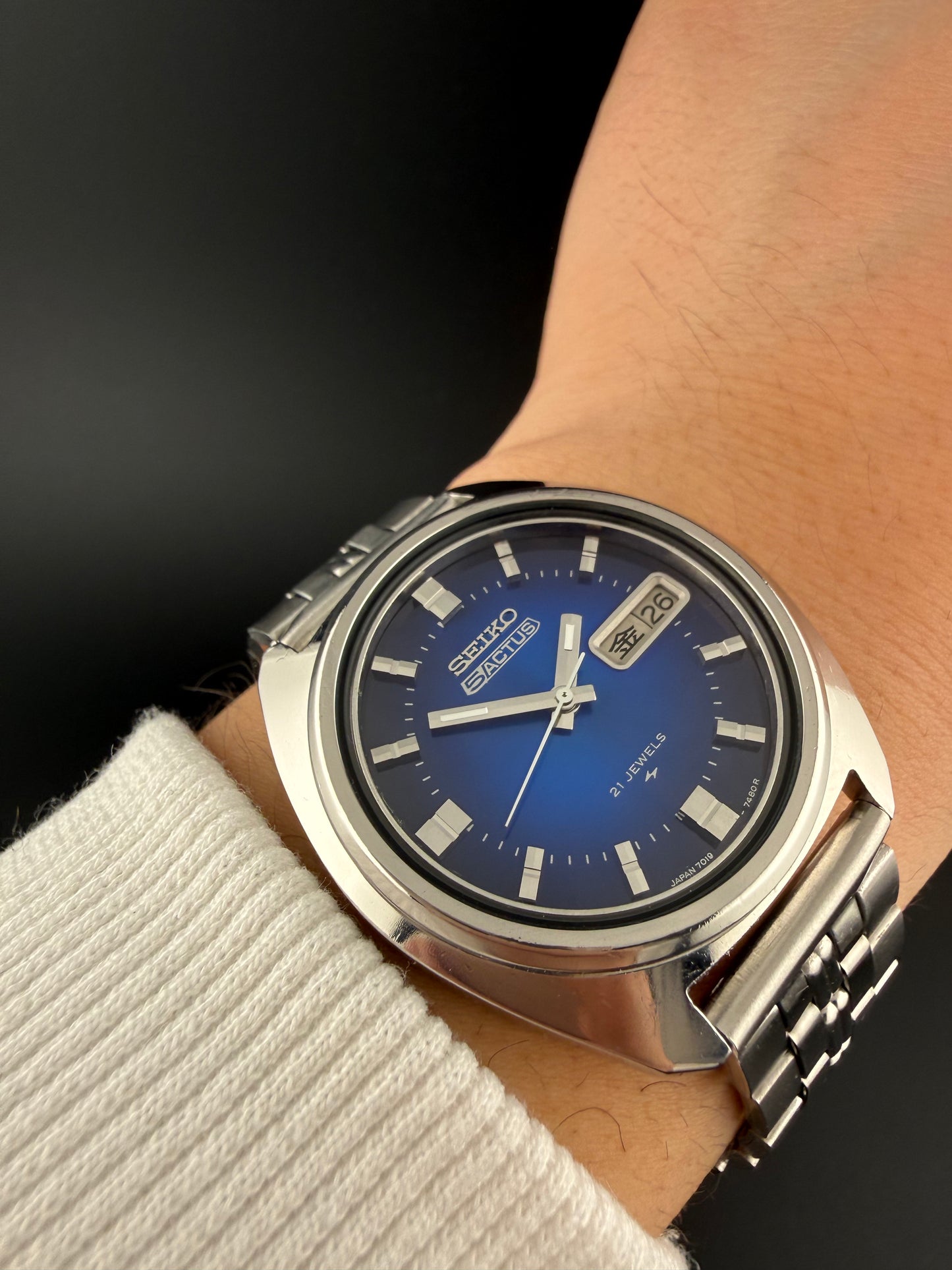 Seiko 5Actus blue