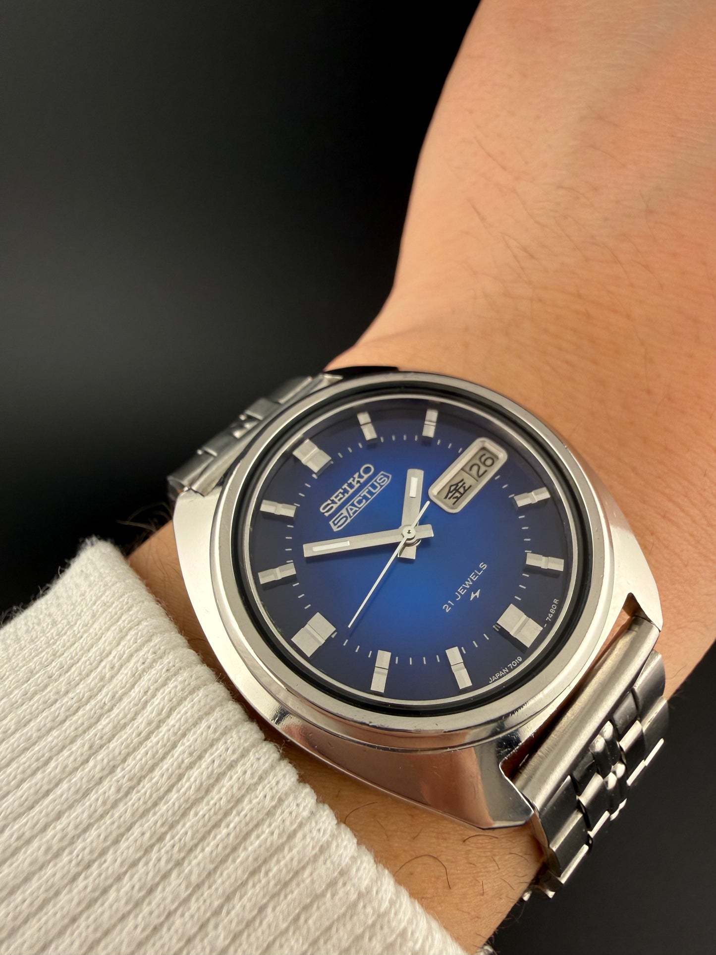 Seiko 5Actus blue