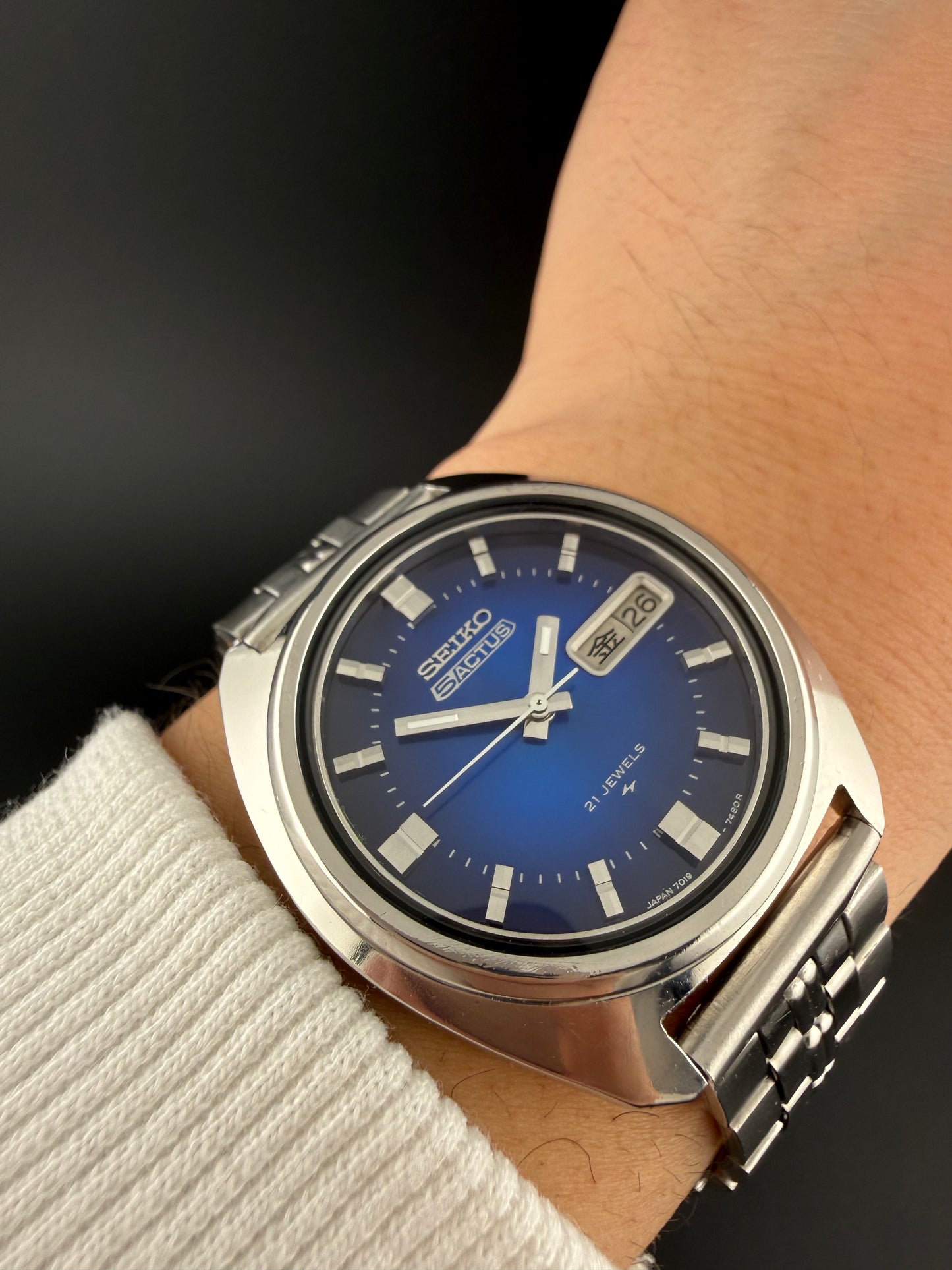 Seiko 5Actus blue