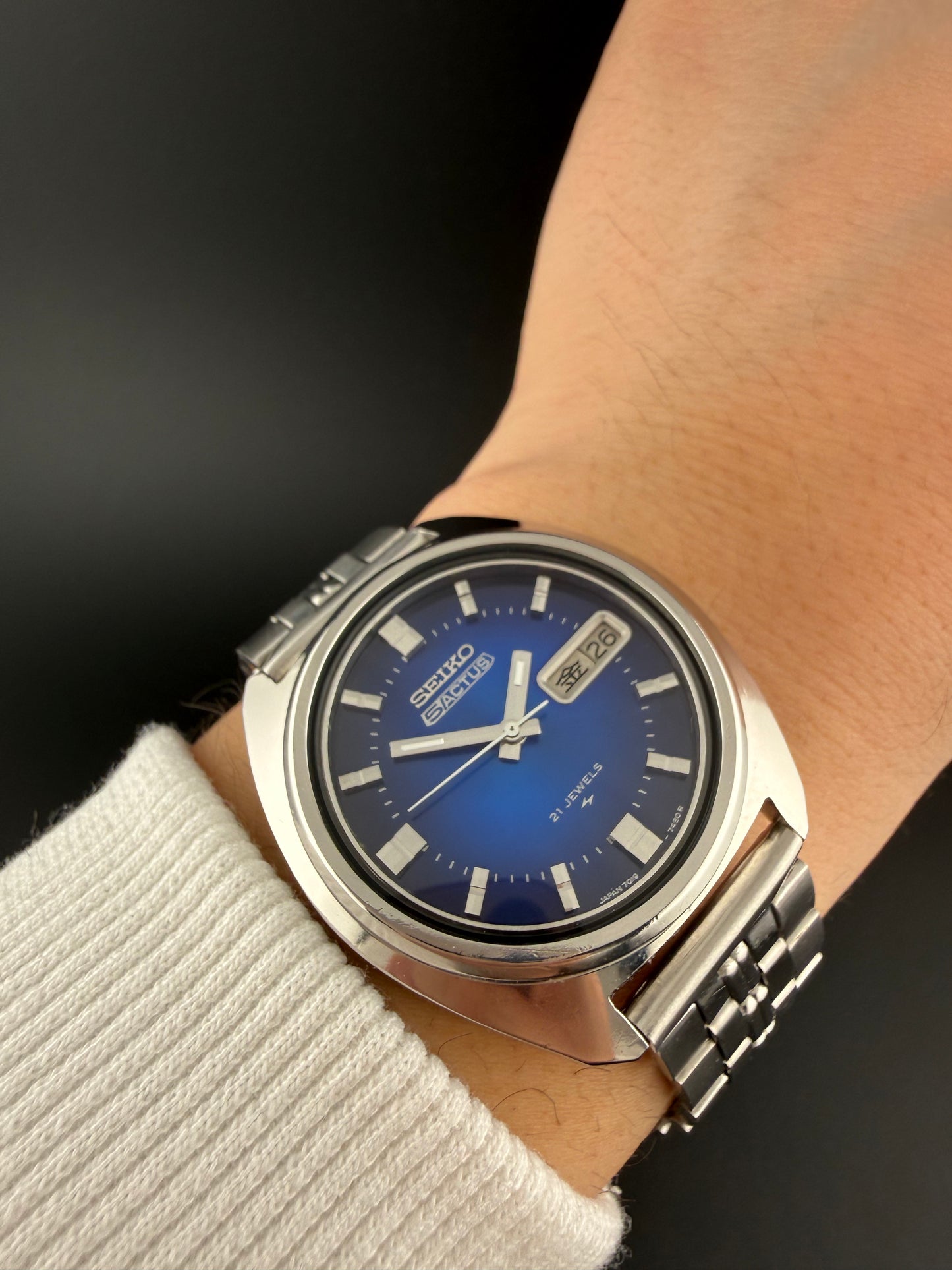 Seiko 5Actus blue