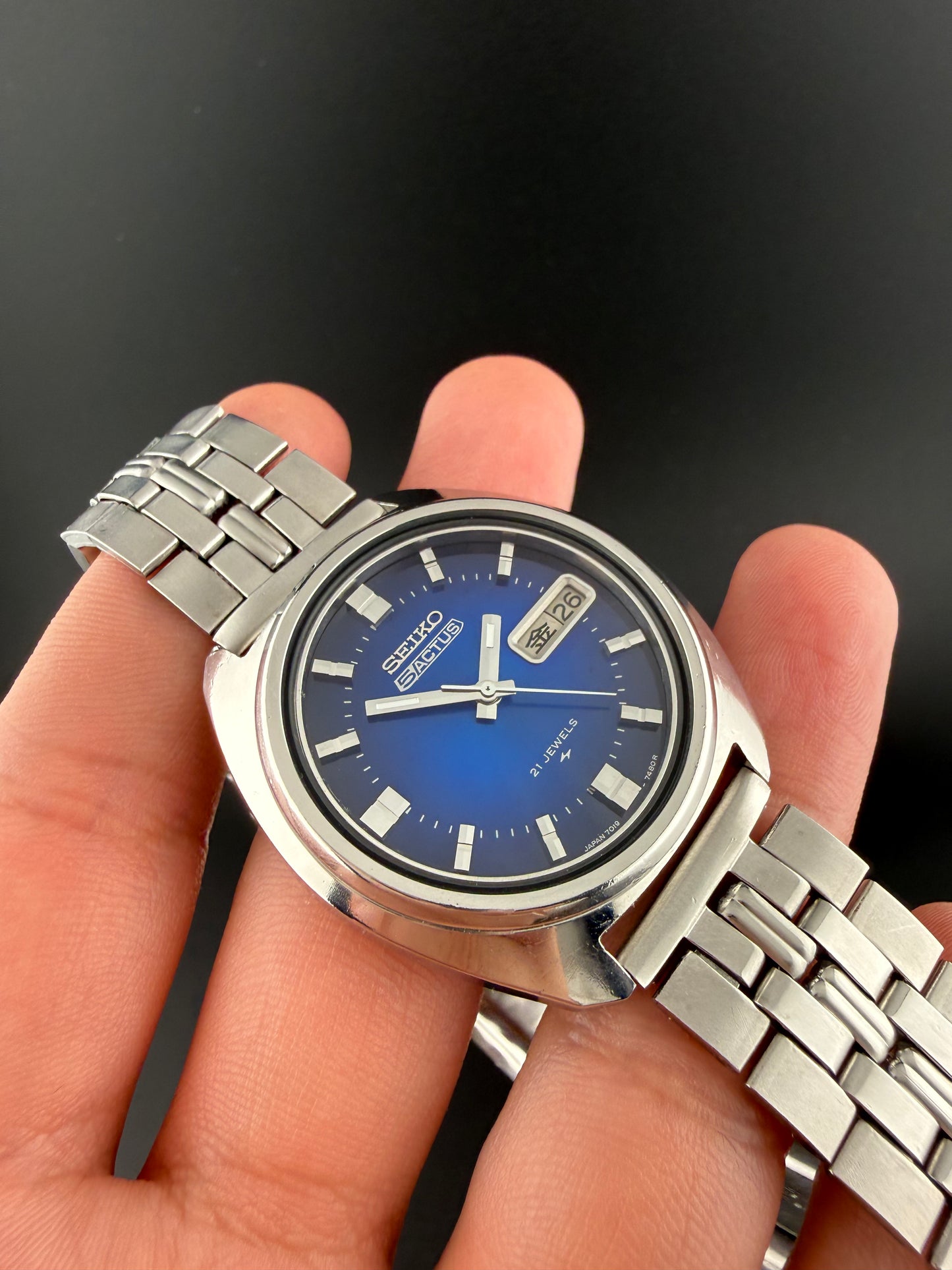 Seiko 5Actus blue