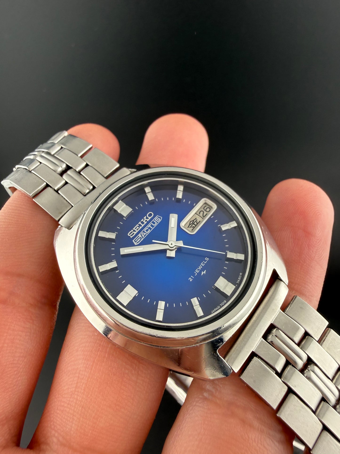 Seiko 5Actus blue