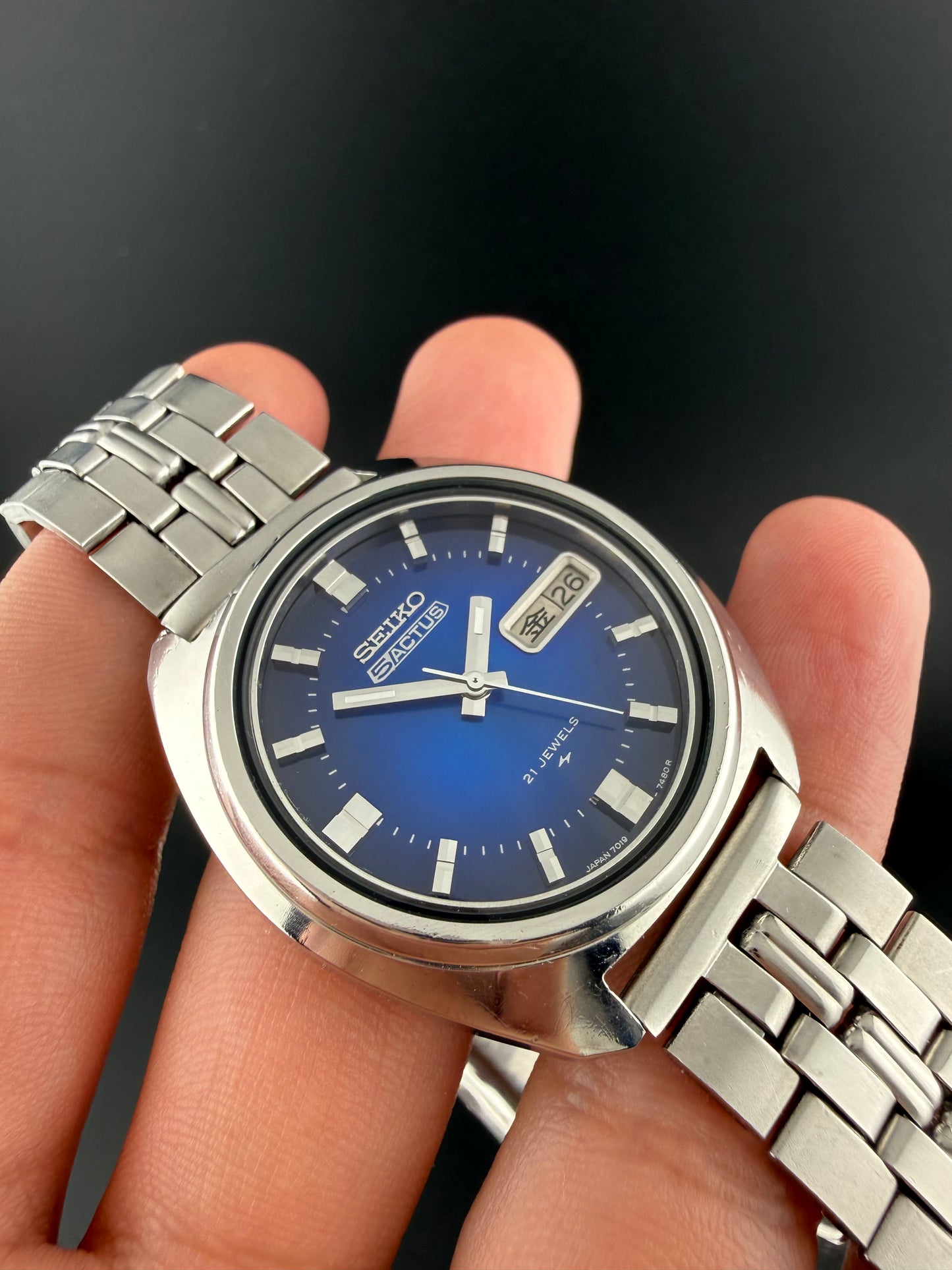 Seiko 5Actus blue