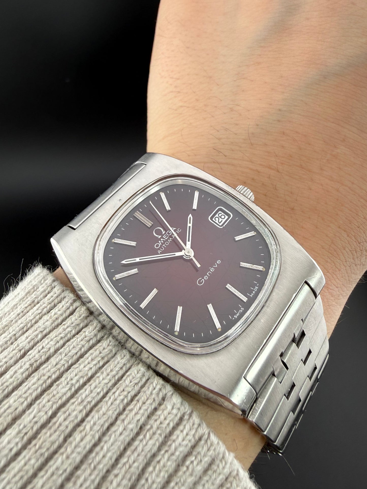 Omega Jumbo spider dial