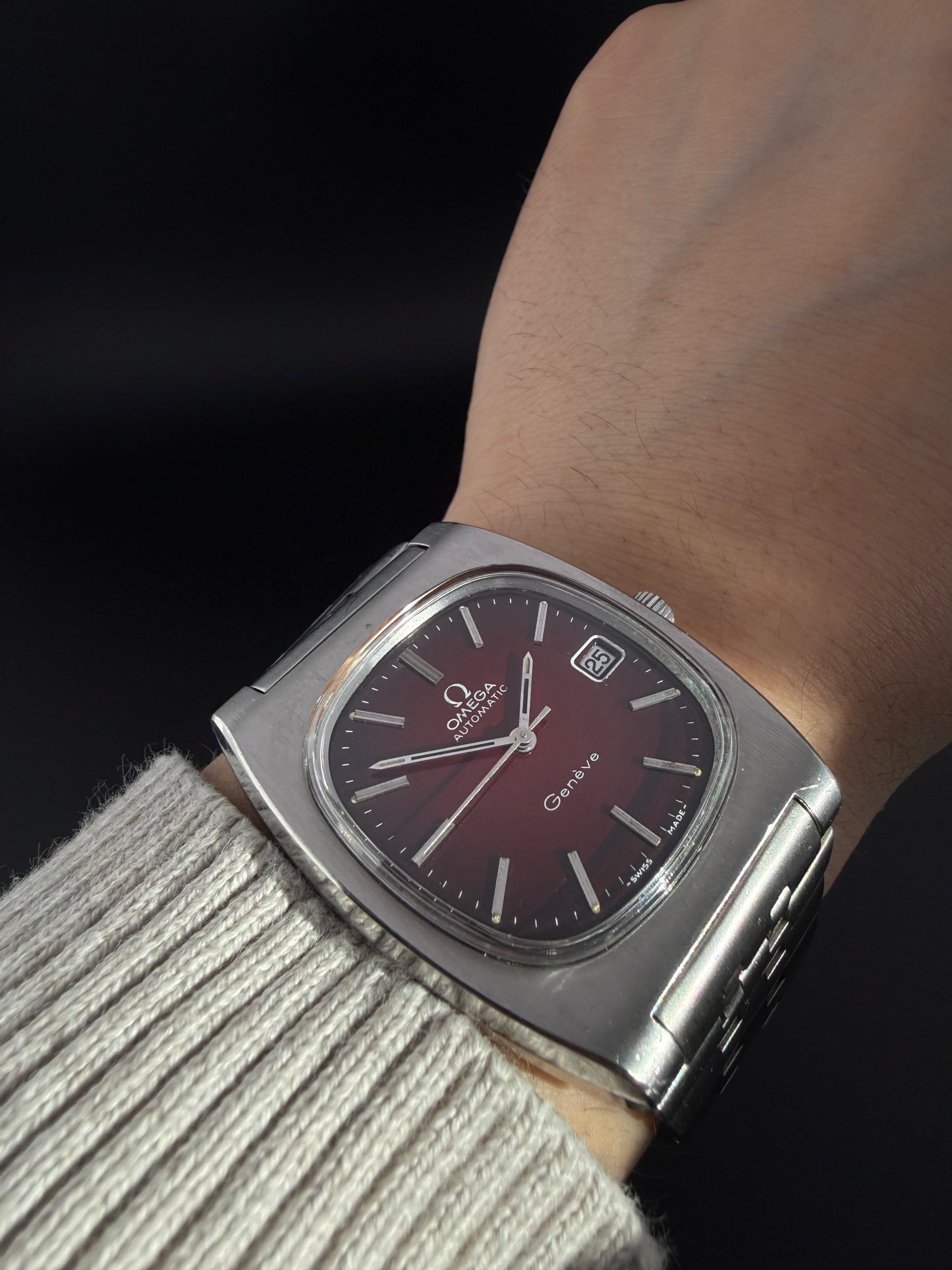 Omega Jumbo spider dial