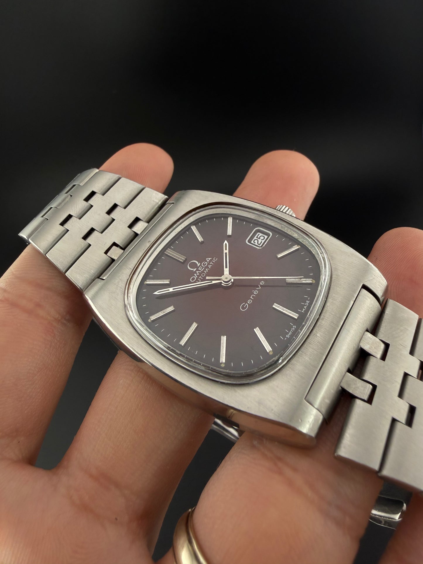Omega Jumbo spider dial