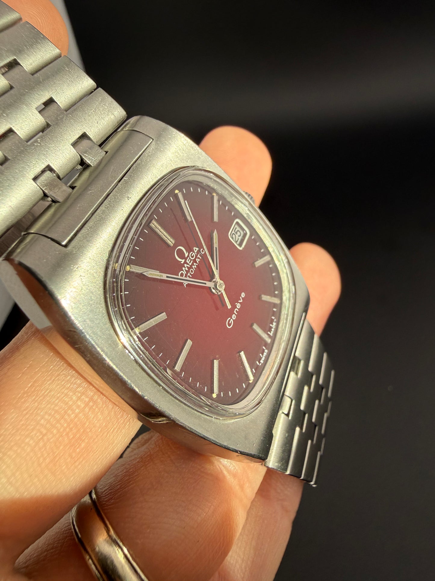 Omega Jumbo spider dial
