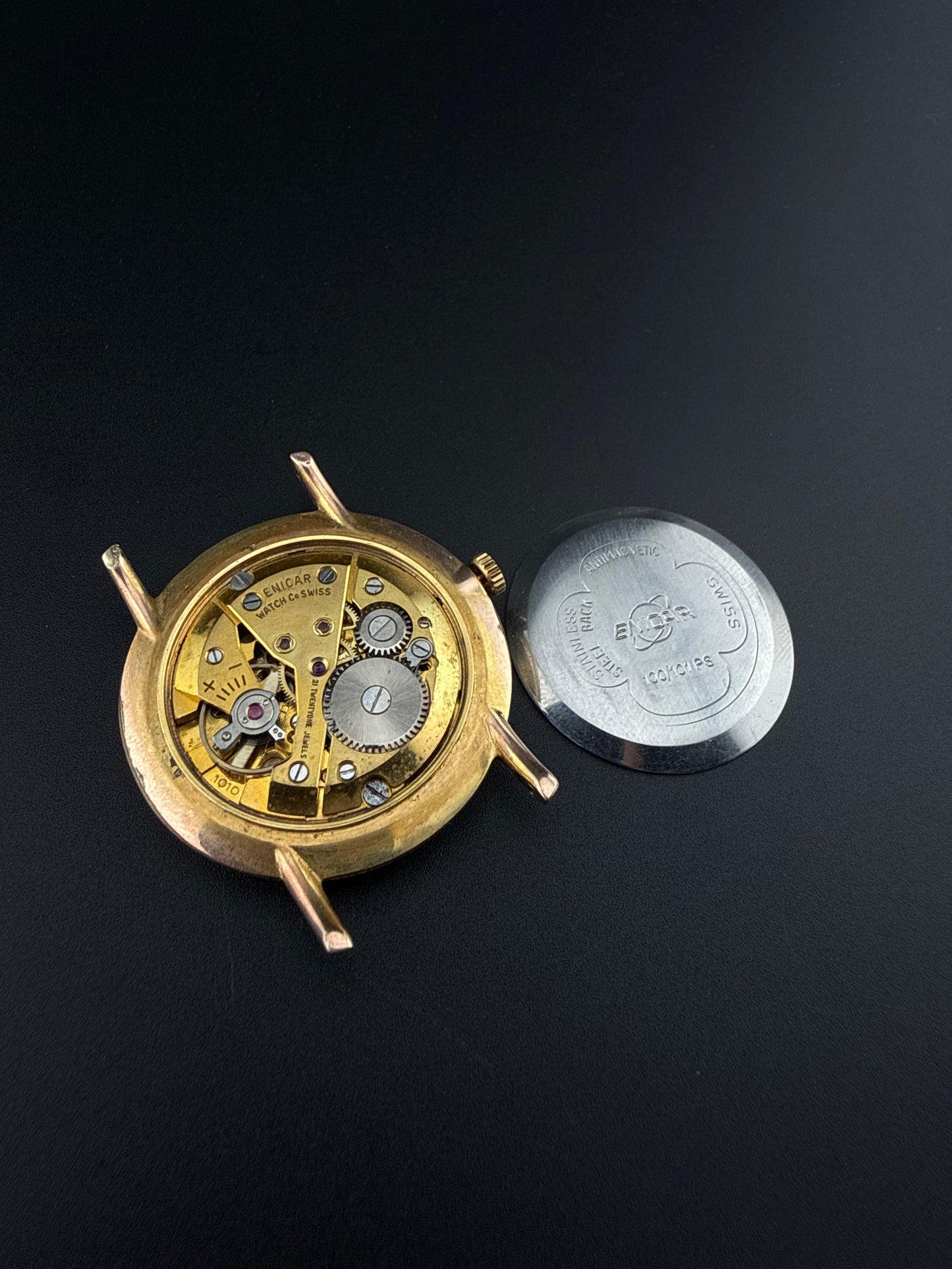 Reloj Enicar Ultrasonic vintage